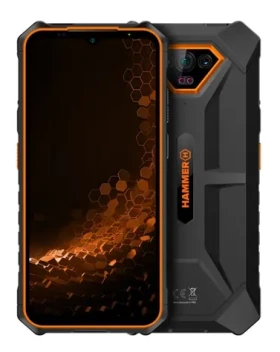 MyPhone Hammer Iron V oranžová / 6.5" IPS / 64GB / Android 13 (SMARTFON HAMMER IRON V pomarań)