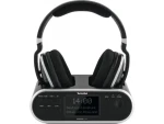 TechniSat STEREOMAN 2 DAB+ černá / bezdrátová sluchátka / 2.4GHz / dokovací stanice (V070I)