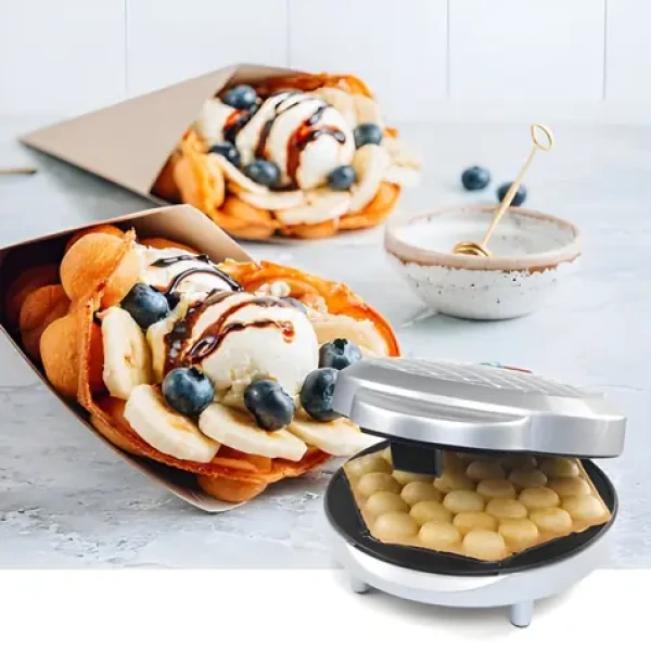 Trebs 99361 Comfortbakery / Vaflovač / bublinkový / kontrolka / nepřilnavý povrch (99361)
