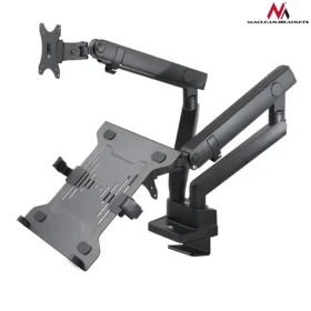 Maclean MC-813 / Stolní držák pro monitor a notebook / dvojitý (MC-813)