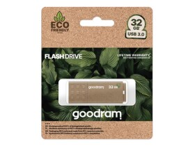 GOODRAM UME3 ECO FRIENDLY 32GB hnědá / Flash disk / USB 3.0 / čtení: 60MBs / zápis: 20MBs (UME3-0320EFR11)