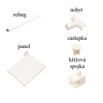 Strong SB vnitřní dělení kulaté bílé :: reling (179244)