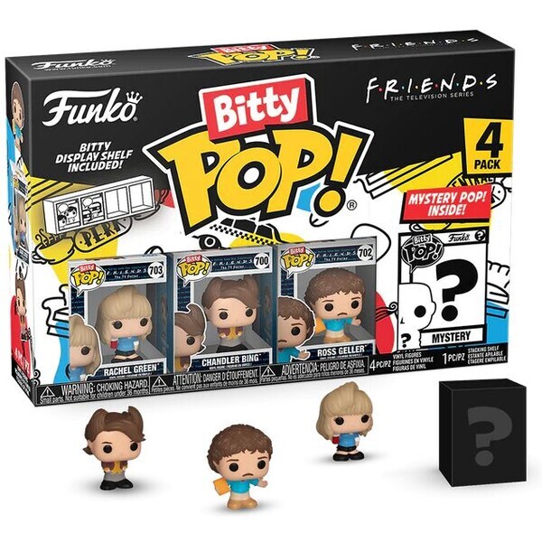 Funko Bitty POP: Friends - 80s Rachel 4PK