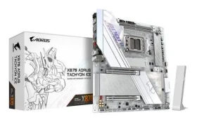 GIGABYTE X870 A Tachyon ICE / Základní deska / AMD X870 / DDR5 / SATA III RAID / USB4 / Wi-Fi 7 / 5GLAN / M.2 / sc.AM5 (X870 A TACHYON ICE)