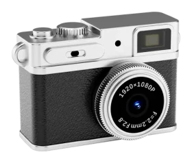 Denver DMC-1203B černá / Mini digitální fotoaparát / CMOS snímač / Micro SD / USB-C (ddmc1203b)
