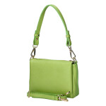 Trendy dámská kožená crossbody kabelka Inka, zelená