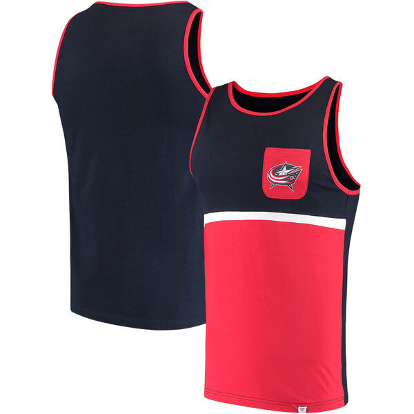 Fanatics Pánské Tílko Columbus Blue Jackets Color Block Pocket Velikost: