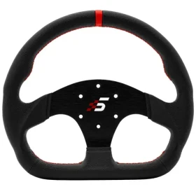 Simagic P-325D Věnec volantu / 325 mm / CNC frézovaý hliník a kůže (P-325D(LEATHER))