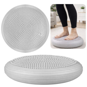 Mamido Masážní balanční podložka 34 cm šedá