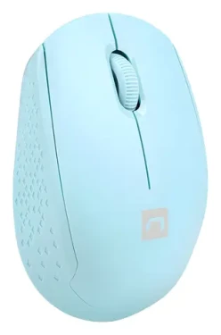 Natec Stork modrá / Myš / optická / bezdrátová USB / 1600 DPI / 3 tlačítka (NMY-2001)