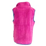 Vesta dívčí chlupatá se stojáčkem, Pidilidi, PD1140-07, fuchsia - 146 | 11let
