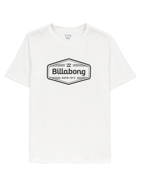 Billabong TRADEMARK white pánské tričko krátkým rukávem