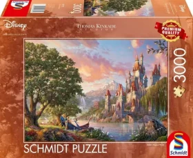 SCHMIDT Puzzle Kráska a zvíře: Kouzelný svět Belle