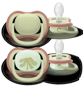 Philips Avent SCF087/18 / Dudlík / Ultra Air / 6-18 m / neutral, 2 ks
