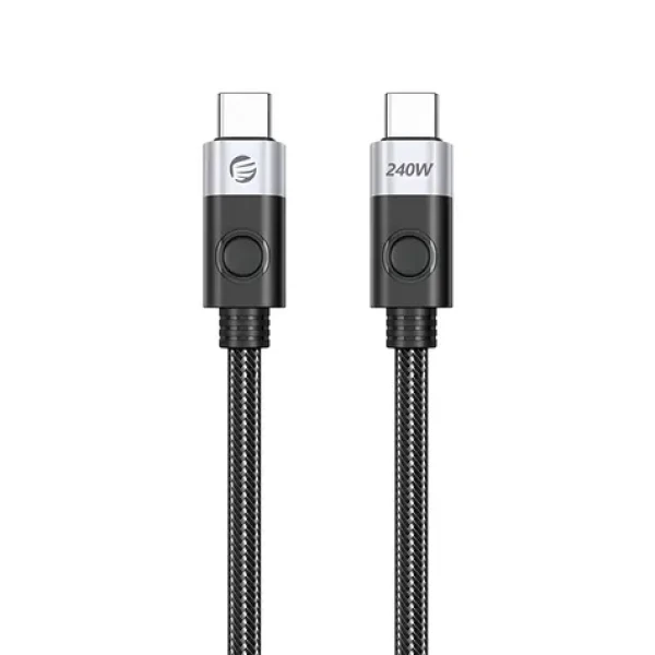 Orico CC240 černá / Kabel USB-C - USB-C / 240 W / 480 Mbps / 1,5 m