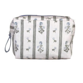 Strömshaga Kosmetická taštička Amelie M, šedá barva, textil