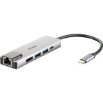 Hyper USB-C Univerzální dokovací stanice pro MacBook M1 / 2 x USB-C / 2 x HDMI / 2 x USB 3.0 / RJ45 / MicroSD / SD / pod (HDM1H-GL)