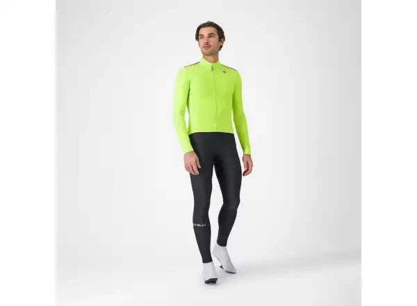 Castelli Puro 4 Jersey pánský dres Electric Lime vel. XXL