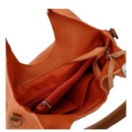 Trendy dámská kabelka na rameno Ginny, oranžová