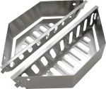 Cattara Box pro nepřímé grilování 2 ks / Box na grilování / nerezová ocel / 36 x 11,5 x 7,5 cm (13114)
