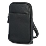 Stylová dámská kožená crossbody kapsa Katana Stacy, černá