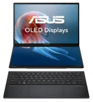 ASUS Zenbook Duo 14 šedá / Notebook / 14" WUXGA OLED T / Intel Core Ultra 9 285H 2.9GHz / 16GB / 1TB SSD (90NB14X1-M00ER0)