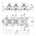 PAFFONI - Modular Box Základní těleso pro termostatické baterie pod omítku MDBOX000