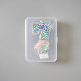 Dortová svíčka Oceán perly č.7