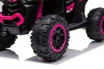 Mamido Dětská elektrická čtyřkolka XC-sport 2x45W růžová