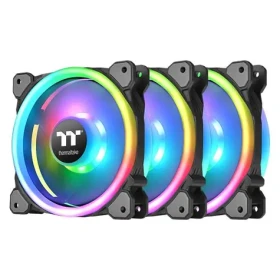 THERMALTAKE Riing Trio 12 LED RGB TT Premium Edition (3ks) / ventilátor / 120 x 120 x 25 mm / 1500 RPM / 25.2 dB (CL-F072-PL12SW-A)