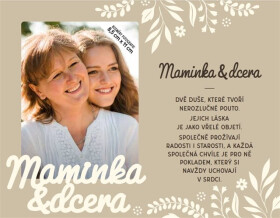 13_Fotorámeček se jménem_Maminka a dcera - Albi