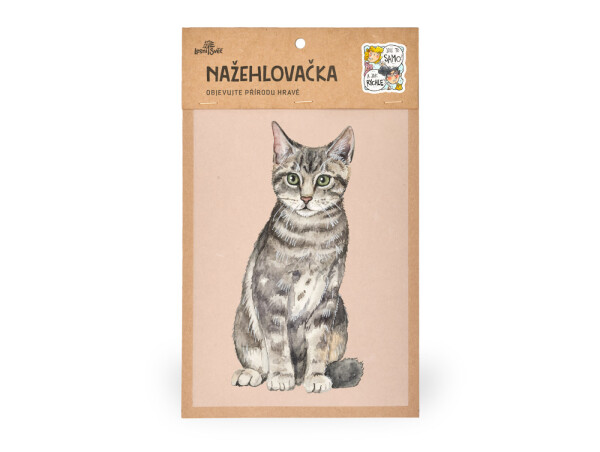 Nažehlovačka M 073 - Kočka mourovaná