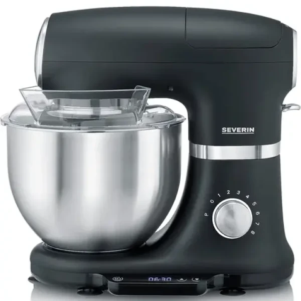 Severin KM 3898 černá / Kuchyňský robot / 1000W / 5.5l / 8 rychlostí (KM 3898)