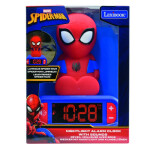 Lexibook budík Spiderman se svítící figurkou