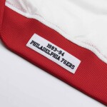Mitchell & Ness Pánská bunda Philadelphia 76ers NBA 1993-94 Authentic Warm Up - Bílá Velikost: S