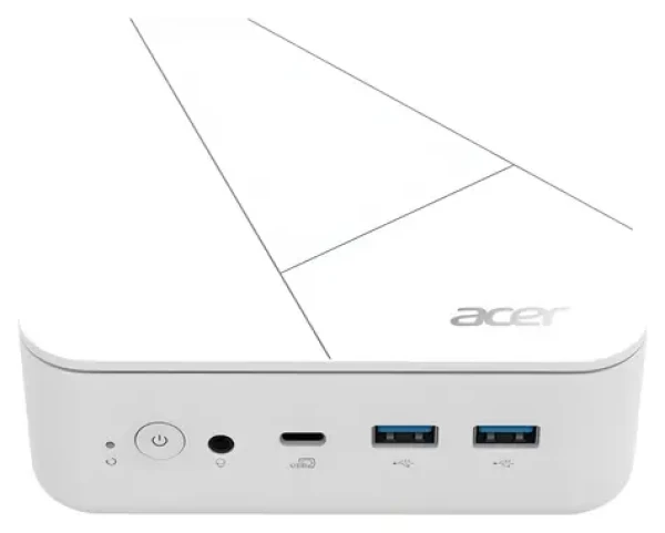 Acer Revo RB102-CZN NUC bílá / Mini PC / AMD Ryzen 3 5400U / 8GB / 512GB SSD / AMD Radeon / W11H (DT.BX4EC.001)