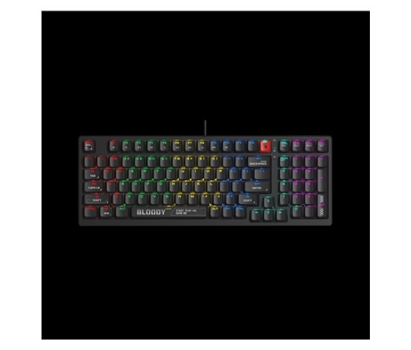 A4tech Bloody S98 Black RGB mechanická herní klávesnice, USB, CZ EDF_546916