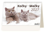 Kalendář stolní 2027 - Kočky