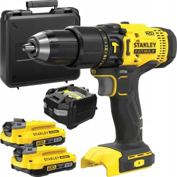 Stanley SFMCD711D2K / Aku vrtačka / 18V / 2x 2.0Ah (SFMCD711D2K-QW)
