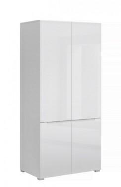 ARTEN (NANO Systems s.r.o.) Skříň YOLK-4D (Bílý lesk)