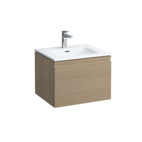 Laufen - Pro S Skříňka s umyvadlem, 60x50 cm, světlý dub H8609624791041