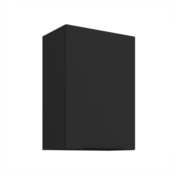 Horní skříňka Aria 50 G-72 1F Barva korpusu: Černá, Barva dvířek: BL - Black AFM