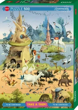 HEYE Puzzle Na výletě: Hieronymus Bosch