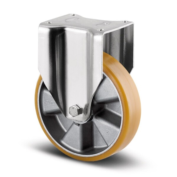 Tente Vysokozátěžové kolečko s polyuretanovým běhounem 125 mm, pevné 1750