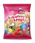Křupky kukuřičné jahodové 90g