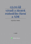 Glosář výrazů zkratek rozhodčího řízení ADR