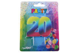 Ptakoviny.cz Svíčka číslo 20 Duha