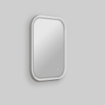 Zrcadlo se senzorem SAT Mood 60x80 cm bílá SATZMOOD6080BI SATZMOOD6080BI