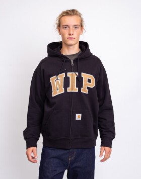 Carhartt WIP Hooded WIP Sweat Jacket Black stone washed M