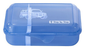 Krabička na svačinu Police Truck Charly, modrá